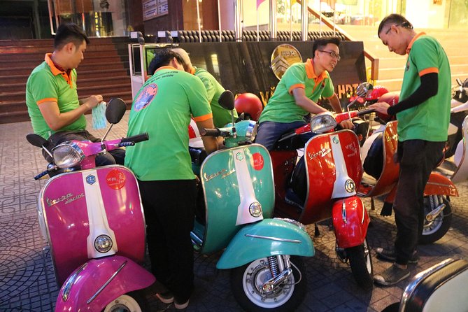 Saigon After Dark Vespa Street Food Tour + Live Music 4 hours - Practical Tips So Your Night Goes Smooth
