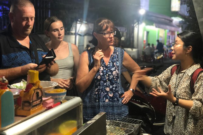 Saigon Evening Food Tour by Scooter - Bun thit nuong, banh xeo, banh khot: the South’s comfort trio