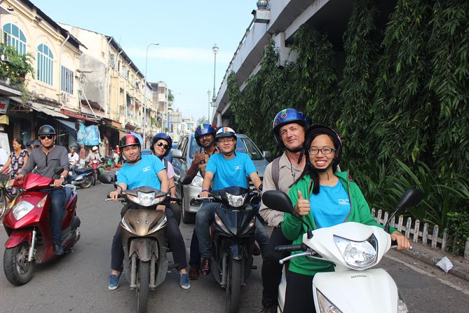 Saigon Motorbike City Tour - Passenger motorbike touring in Ho Chi Minh City, not a sightseeing bus