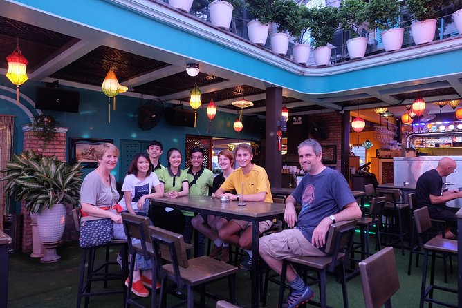 Saigon Night Craft Beer and Street Food By Scooter and motorbike - Stop 1: Rooftop Beer at Sunset, With Snacks to Match