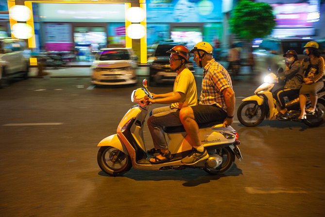 Saigon Night Street Food and City Tour on Scooter - Desserts and the night ride sightseeing that cools you down