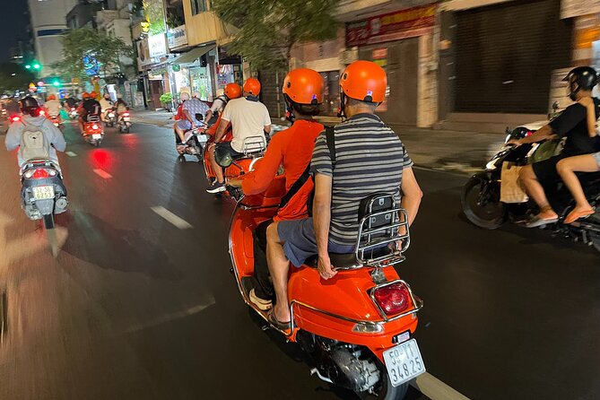 Saigon Vespa By Night Street Food With Female Riders Ao Dai - The night ride: what it’s like sitting pillion in Ho Chi Minh City