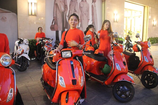 Saigon Vespa By Night Street Food With Female Riders Ao Dai - Who should book this Saigon Vespa by Night tour?