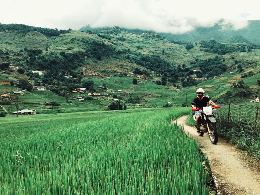 Sapa: Local Exploration on a Guided Motorbike Tour - The Sunset Moment and the Cool River Swim