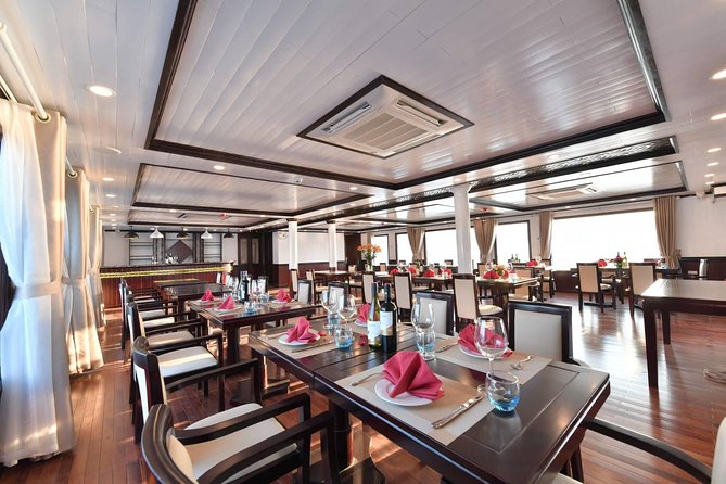 Sapphire Cruise 3 Days Tour into Halong Bay (2 Nights on Boat ) - Meals included: where the money really shows