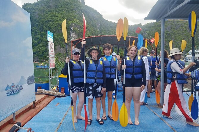Sea Lion Luxury 5-Star Halong Day Cruise,Buffet Lunch,Shuttle Bus - Group Size and Pace: Big Enough to Run, Small Enough to Feel OK