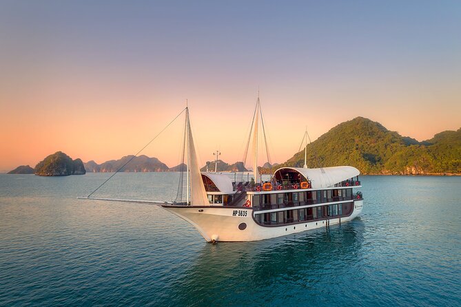 Sena Cruises Ha Long & Lan Ha Bay 2D1N Luxury Boutique Tour - From Hanoi Old Quarter to the Boat, Expect a Straight Shot