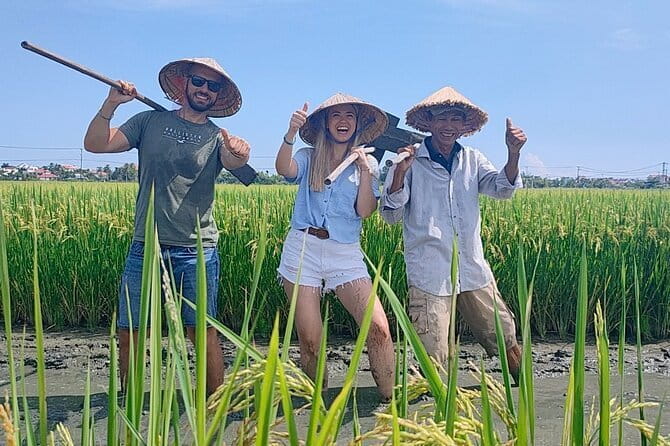 Small Group Bicycle Tour with Farming and Fishing Experience - Cam Thanh, 5 km from Hoi An old town