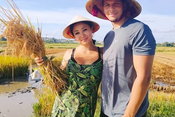 Small Group Bicycle Tour with Farming and Fishing Experience - Hands-on farming: ploughing and planting baby rice