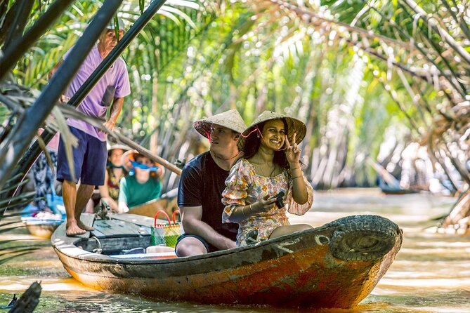 Small-Group Mekong Delta Day Trip: Boat Ride, Cottages & Pagoda - Ben Tre workshops: coconut candy, honey farming, and real product tasting