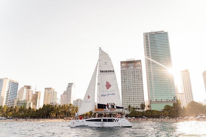 Sunset on Catamaran Joint Tour - How the 3:30 pm sunset timing works in Nha Trang