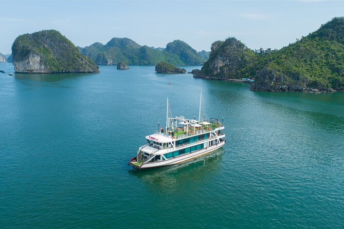 Sweetness Cruise Ha Long Bay: Caves, Kayaking, Swimming & Lunch - Sunset Party, Jacuzzi, and the Onboard Stuff That Makes It Feel Like a Day Cruise