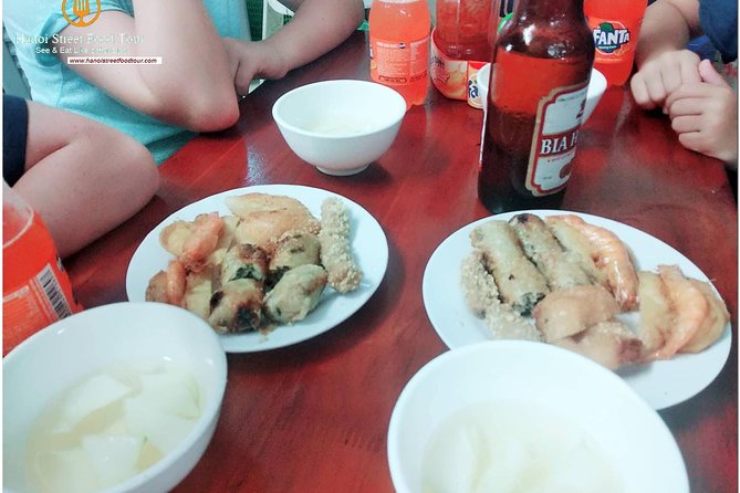 Tasting 8 Different Hanoi Street Foods at Noon Time - The tasting lineup: egg coffee, rice wine, beer, dessert, and more