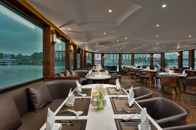 The Catamaran Luxury Day Cruise to Halong Bay from Hanoi(Best Selling) - Lan Ha Bay activity block: caves, kayaking, and Frog Pond swimming