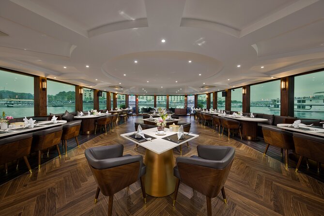 The Catamaran Luxury Day Cruise to Halong Bay from Hanoi(Best Selling) - Catamaran comfort: lots of seating and deck options