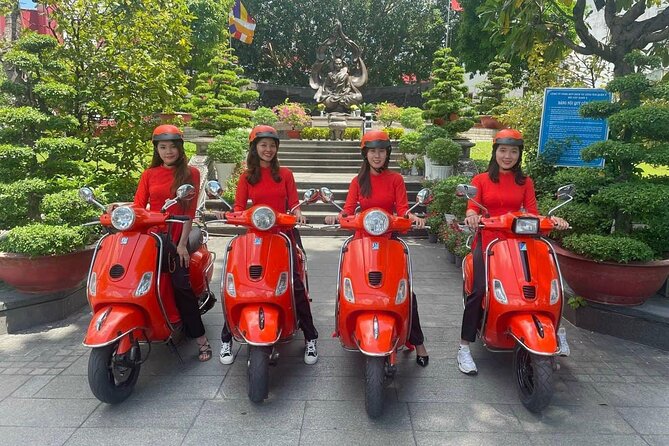 The insider's Hanoi + Train Street 4,5 Hours Female Ao Dai Riders - Ba Dinh Square and landmark time: classic sights by scooter