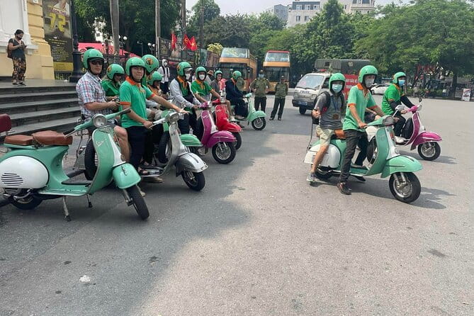 The Insider's Hanoi,Train Street, Countryside Highlight by Vespa - Old Quarter to French Quarter, with Opera House stops and architecture photos