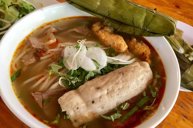 Top Notch Street Food Motorbike Tour In Ho Chi Minh City - District 3 alley food at Nguyen Thien Thuat Apartment Buildings