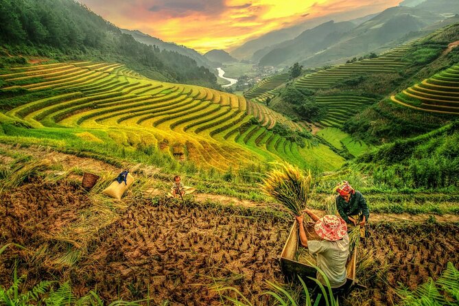 Trek Adventure in Ta Van Village, Lao Chai - Stop 3: Ta Van pickup near the secondary school