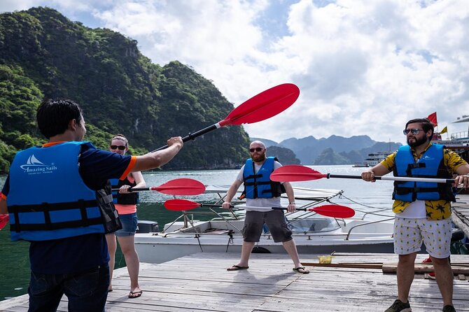 Unique Halong Private Day Cruise - Fishing Village, Kayak - Lunch, water, and the “small stuff” that affects your day