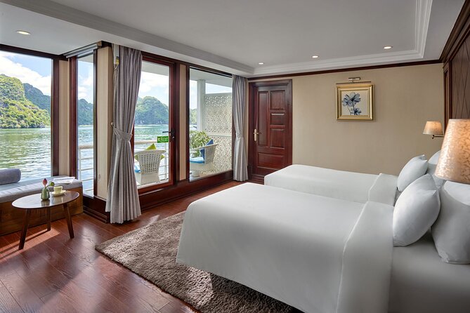 Verdure Lotus Classic Cruise in Halong Bay & Lan Ha Bay (2D1N) - Day 2 at 6:00 am: sunrise, taichi, and tea coffee breakfast