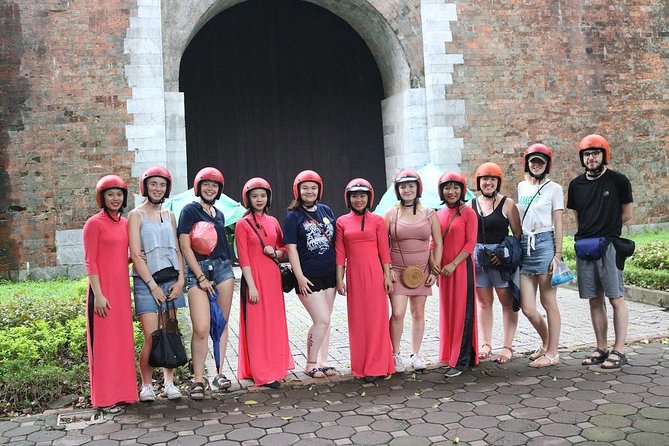 Vespa City Tour &Train Street Female With Ao Dai Riders 4,5 Hours - Ba Dinh Square pass-by, plus the famous complex nearby