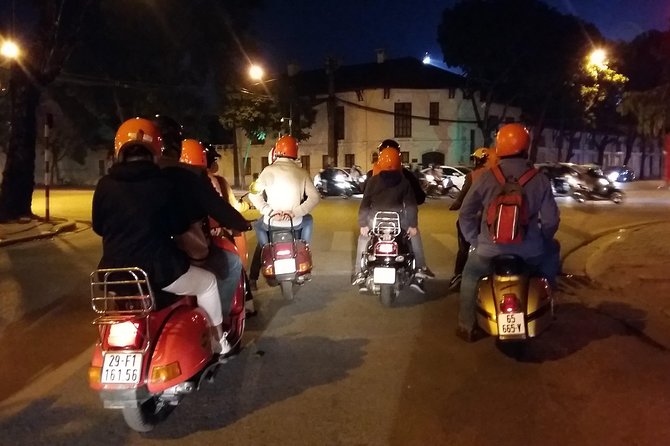 Vespa Food Tour Hanoi After Dark 3.5 hrs_TOP SERVICE, MAX VALUE - Stop 1: St. Josephs Cathedral After Dark (Photos Plus First Bites)