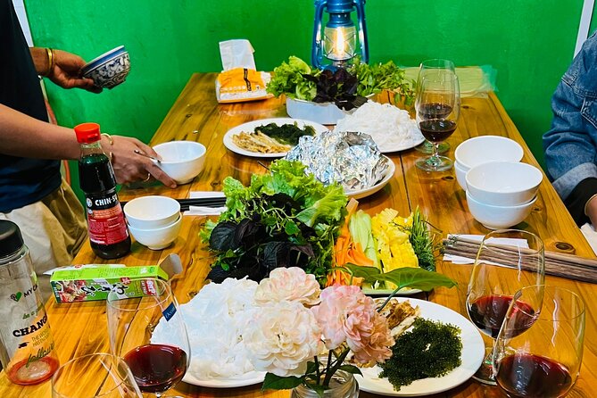 Vietnamese Spring Rolls Cooking Class - Traditional Dipping Sauce and the Family-Style Meal You Eat