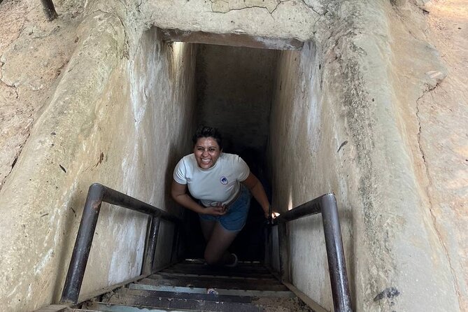 VIP Tour: Cu Chi Tunnels Half Day | Option: Real Shooting Guns - Inside the tunnels: survival skills that explain the whole place