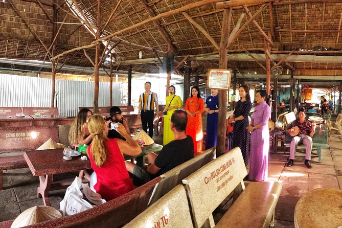 VIP Tour Cuchi Tunnels & Mekong Delta Cruise Full Day Group 12pax - My Tho and the Mekong River Cruise: Honey, Boats, and Folk Music