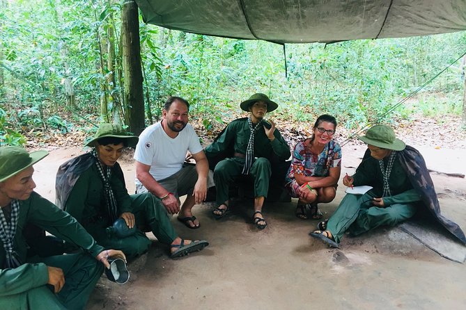 VIP Tour Cuchi Tunnels & Mekong Delta Cruise Full Day Group 12pax - Ben Luc BBQ Lunch and a Real Cooking Break