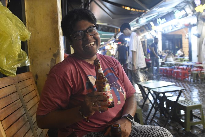 Walking Street Food Tour and Hidden Music - Stop 3: Hang Bac Street, banh my on the street-food track