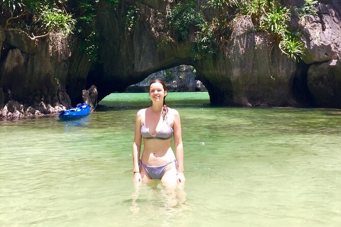 What a great combination, day cruise and night kayak with glowing biolumenescent - Southern Ha Long sailing: arches, fishing villages, and quieter rock time