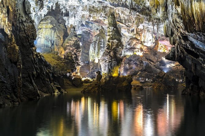 Zipline Dark cave & Paradise cave: Full-day Exploration - Dark Cave river activities: water-landing zipline, kayaking, SUP, and games